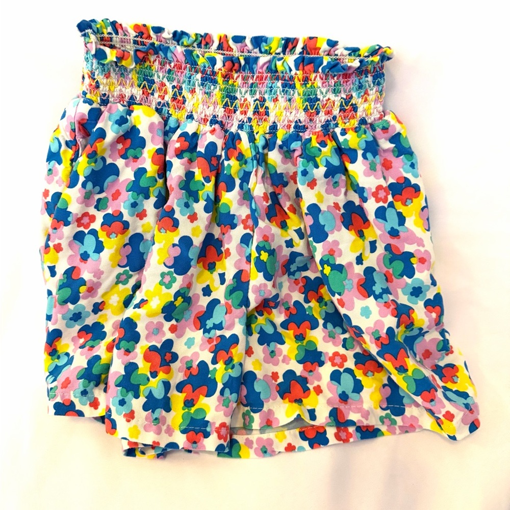 BODEN Colorful Floral Kids Skirt/shorts with pockets